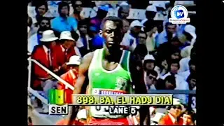 25 septembre 1988 : Amadou DIA BA remportait la seule médaille olympique du Sénégal
