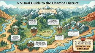 Complete History of Chamba District | HP GK for HPAS, Allied & Naib Tehsildar | Geography to 1948