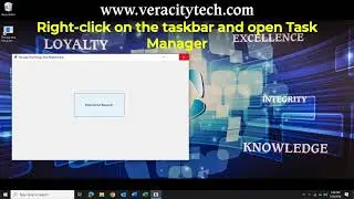 How to close a stuck program from Task Manager