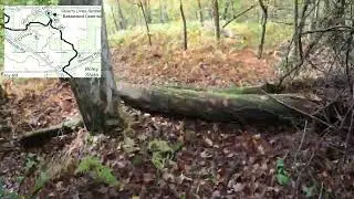 Finger Lakes Trail Map M25 Mile 11.1 to M26 Mile 6.8