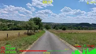 extra long Sunshine Indoor Cycling Fatburning Workout Saarland Garmin 4K