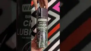 Chain Lube WAZZOX Lubricant Spray 🔥 #bikechain #chainlube #lubrication @flipkart #reels #shorts