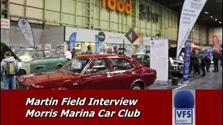 Morris Marina Car Club | Classic Restoration Show 2025 | Martin Field Interview