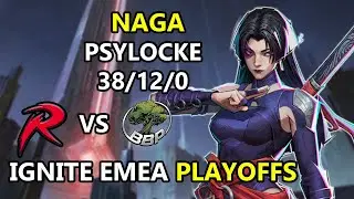 Rad Esports Naga Psylocke Vs BRR BRR PATAPIM at Upper Final Playoffs Ignite Phase 1 EMEA