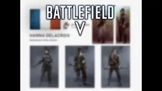 NEW LEAKED ELITE SOLDIER (Hanna) - Battlefield 5