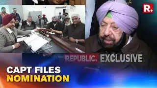 Punjab Elections: Capt Amarinder Gives Big Update On BJP-PLC CM Face | Captain Files Nomination