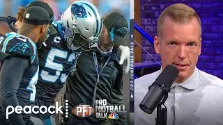 Why Mac Jones doesn't owe Brian Burns apology for ankle twist | Pro Football Talk | NBC Sports