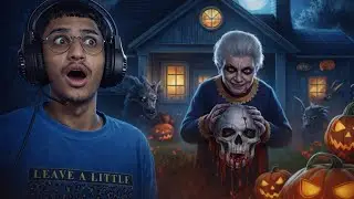 PLAYING GRANNY NEW HALLOWEEN MODE || GRANNY CH-1 || 