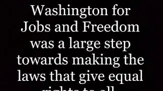 The March on Washington for Jobs and Freedom NHD
