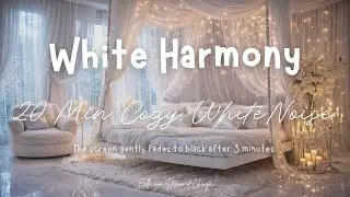 20 Min White Harmony | White Noise Ambience for Sleep & Focus