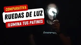 RUEDAS CON LUZ PARA PATINES EN LÍNEA