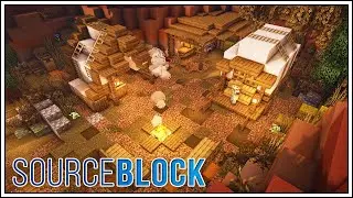 SourceBlock: Episode 10 - STARTING OUR NEW BASE!!! [Minecraft 1.14 Survival Multiplayer]