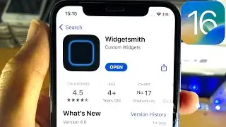 Как использовать WidgetSmith на iPhone (домашний экран и экран блокировки)