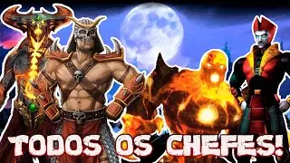 De Shang Tsung a Shinnok - Todos os chefes e subchefes de Mortal Kombat!