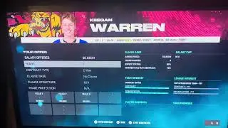 Atlanta borderlands- gym mode NHL 25 year 1 offseason and year 2 sim and playoffs and year 3 sim