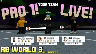 I HIT PRO! [RB WORLD 3 PARK ROBLOX] [MY PLAYER]