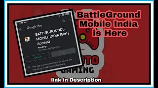 BGMI Early Access Apk Download Link in description Go & Download