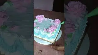 ✨Square Shape Cake Design Tutorial 9✨June 3, 2025