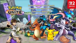 Pok&eacute;mon Unite Online Match Live Stream Episode #14: Mega Battle Mayhem