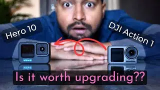 GoPro Hero 10 Vs DJI Osmo Action 1 I Comparision I Realtime Test I Review