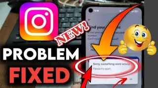 How To Fix Something Went Wrong Please Try Again Error On Instagram