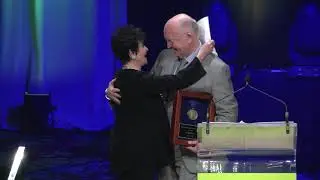 Director John Doyle presents Chita Rivera with The Actors Fund Medal of Honor