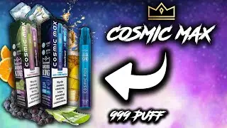 NOWE KOSMICZNE JEDNORAZ&Oacute;WKI OD AROMA KING !!! COSMIC MAX 🤯