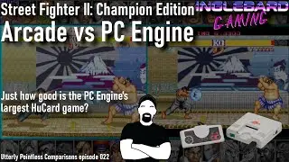 Street Fighter II Champion Edition Arcade Vs PC Engine Utterly Pointless Comparisons 022