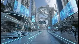 future city concept 3226 The Next Era sci fi ai movie Short Film 8K