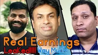Technical Guruji, Sharma ji Technical, Geekyranjit earnings revealed. How they earn 18 Lac per month