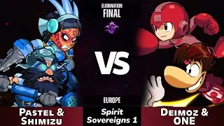 Pastel & Shimizu против Deimoz & ONE - Отборочный финал - Spirit Sovereigns 1 - EU 2v2
