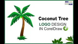 Palm Tree Design in CorelDraw | SSG Education HUB | Premsagar sir