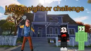 Hello Neighbor Minecraft challenge 