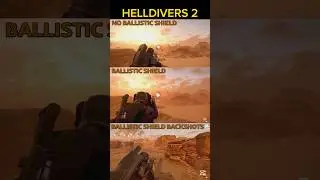 Helldivers 2 Ballistic Shield Backpack vs Automaton Cannon Turret #holidayswithyoutube