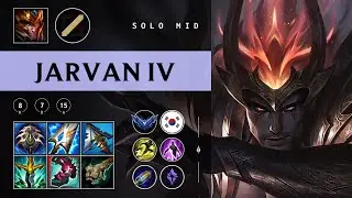 Jarvan IV Mid vs Diana - KR Diamond Patch 25.23