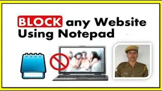 How To Blocked Any Website for Notepad