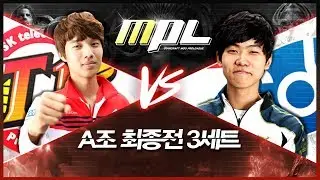 ★MPL A조 최종전 3경기★ 'SKT T1' 정윤종(Rain) VS 'STX Soul' 변현제(Mini)★ MOO Starcraft PROLEAGUE 무 프로리그