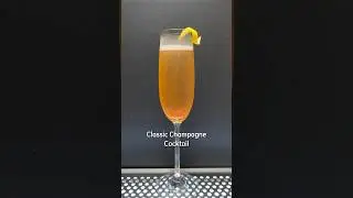 Classic Champagne Cocktail - Faz Drink