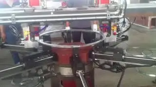 round duct flange hole punching machine