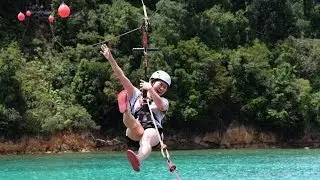 Coral Flyer: The Longest Island Zipline in the World