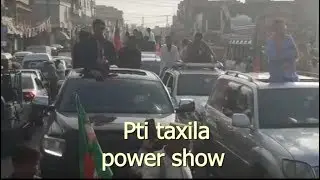 [ PTI NA 63 ]  Pakistan tehreek e insaf taxila power show october 2018