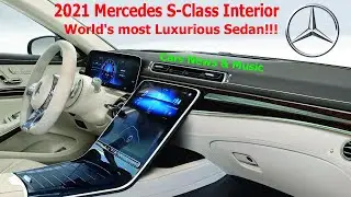 2021 Mercedes S-Class Interior Full Review, A Glimpse of the Future | Cars News & Music