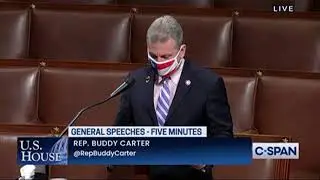 Rep. Buddy Carter's 1 Minute Speech to Congratulate Dr. Karla Sapp