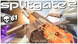 Z3ro Drops 61Kills VS 4 STACK With The BARRAGE LMG In Splitgate 2!