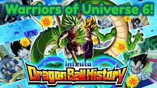 (Dokkan Battle) Completing Warriors of Universe 6 Infinite Dragon Ball History!