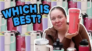 Water Bottle Unboxing - Stanley & YETI & Owala