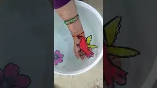 Magic bird drawing with floating pen #shotrs #viralvideo #artyoutubeshorts