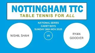 NS2 Cadet Boys - Nishil Shah v Ryan Goodier