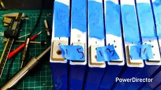 DRILLING AND TAPPING LIFEPO4 BATTERIES 
