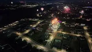 July 4th 2025 - Omaha Drone Fireworks - 2
